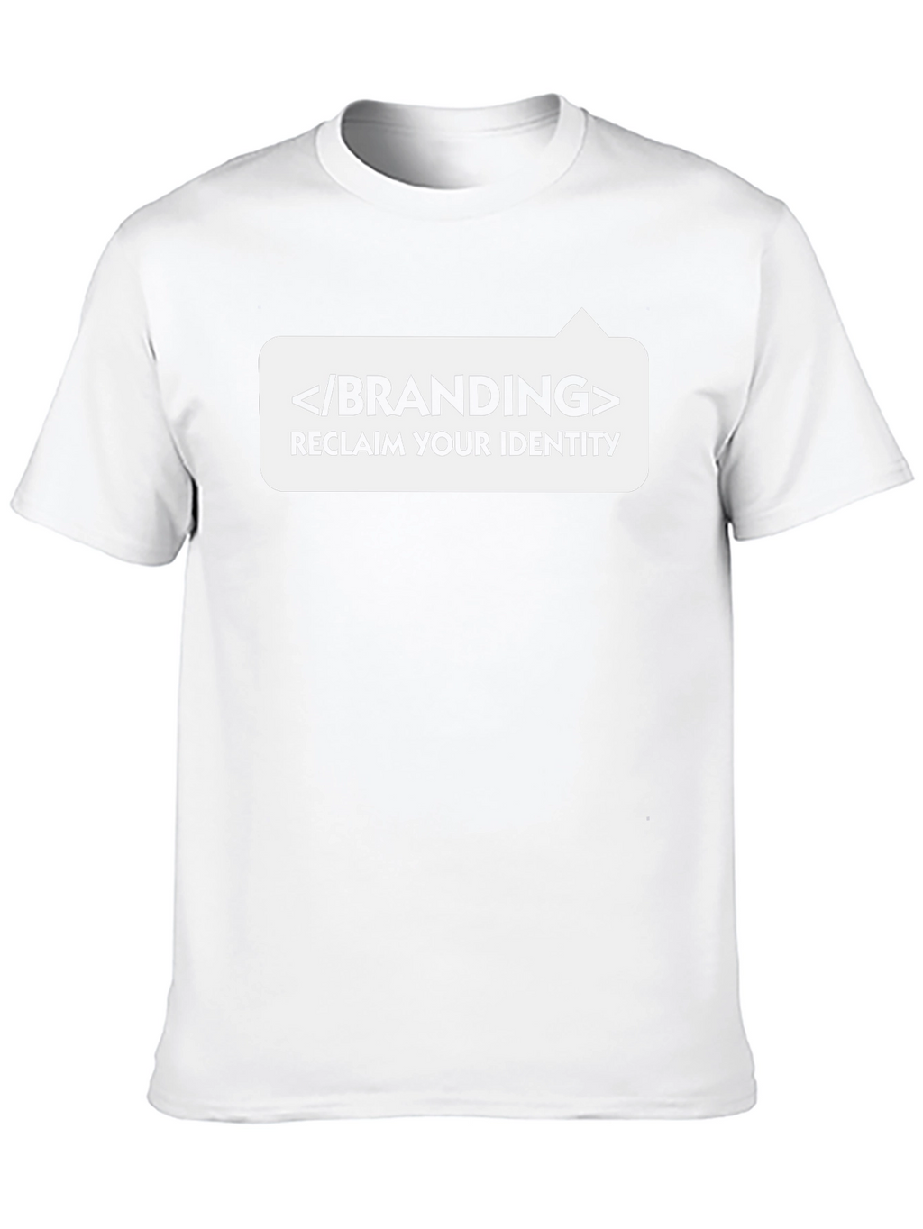 Branding Reclaim Identity Graphic Tee - Black