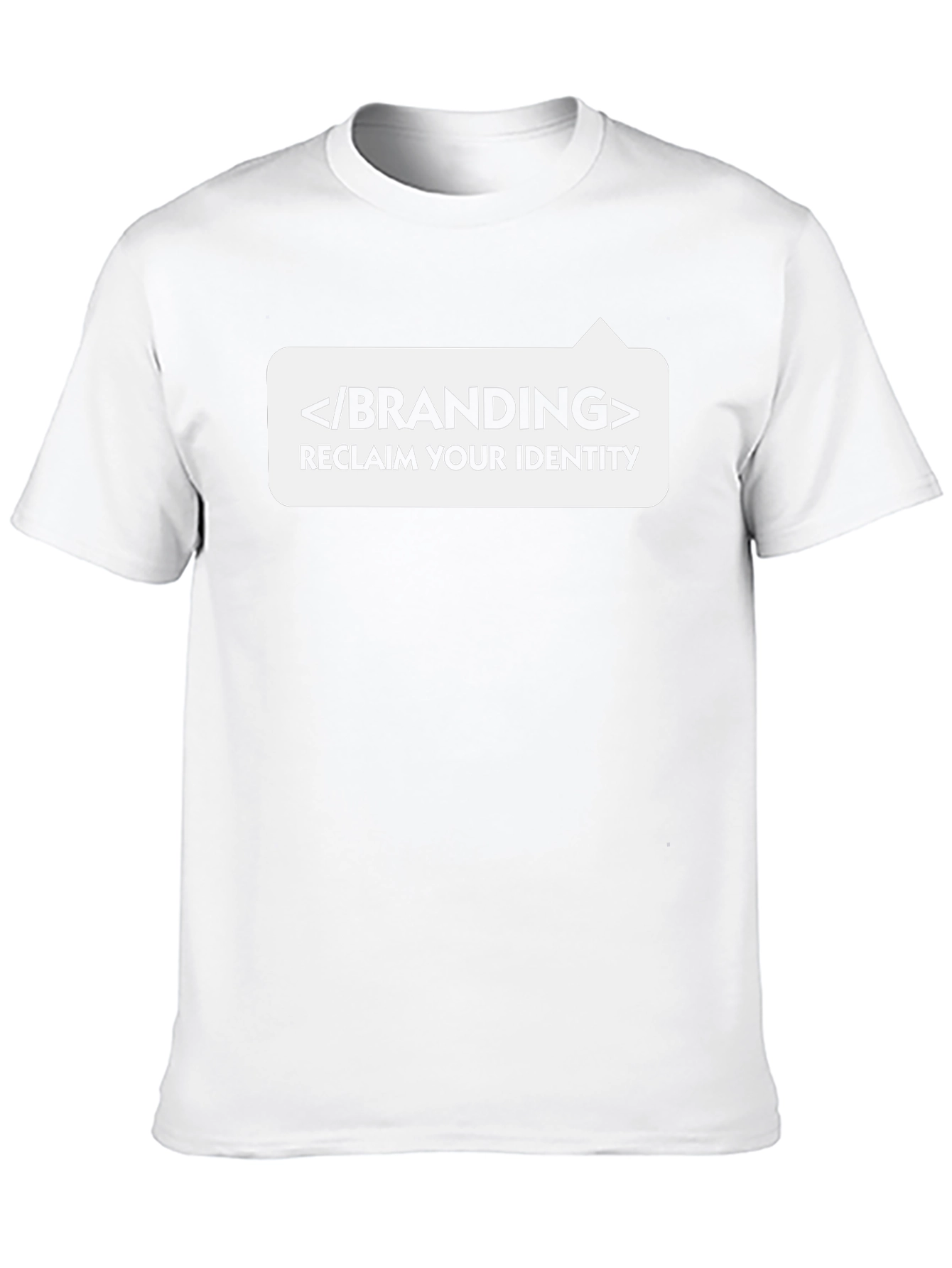 Branding Reclaim Identity Graphic Tee - Black