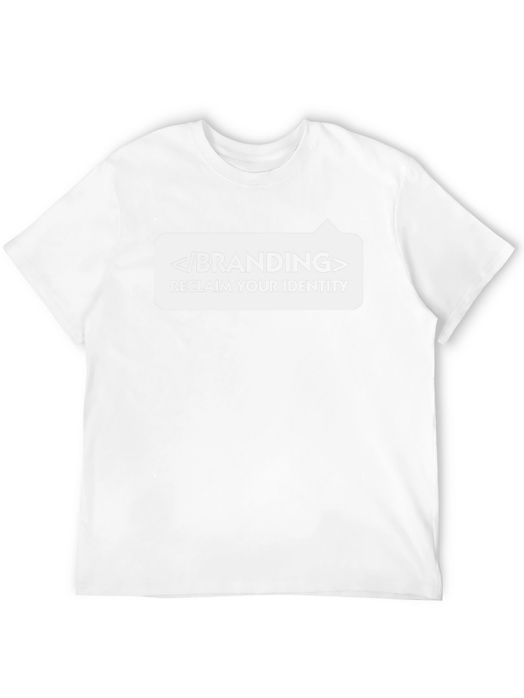 Branding Reclaim Identity Graphic Tee - Black