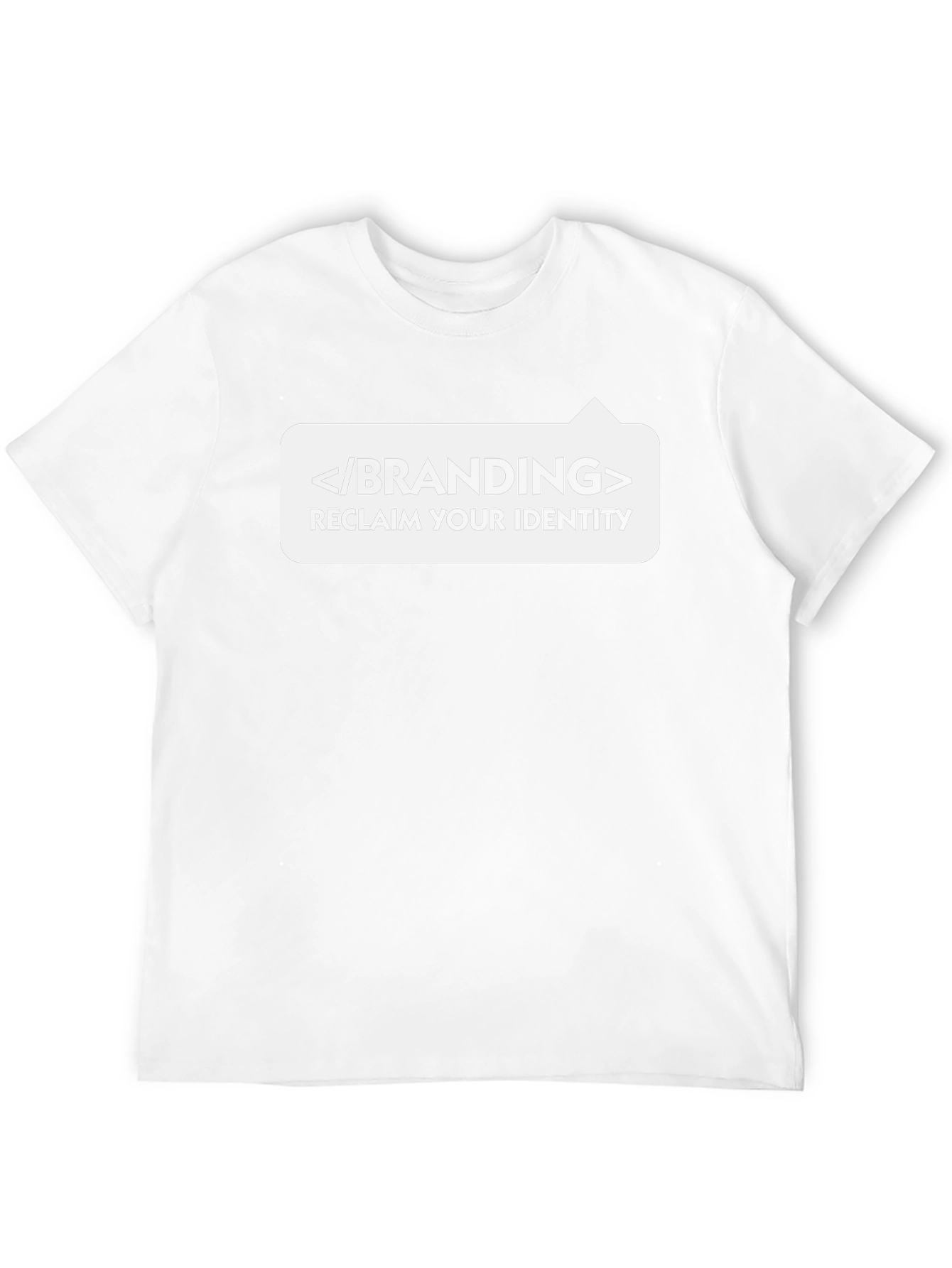 Branding Reclaim Identity Graphic Tee - Black