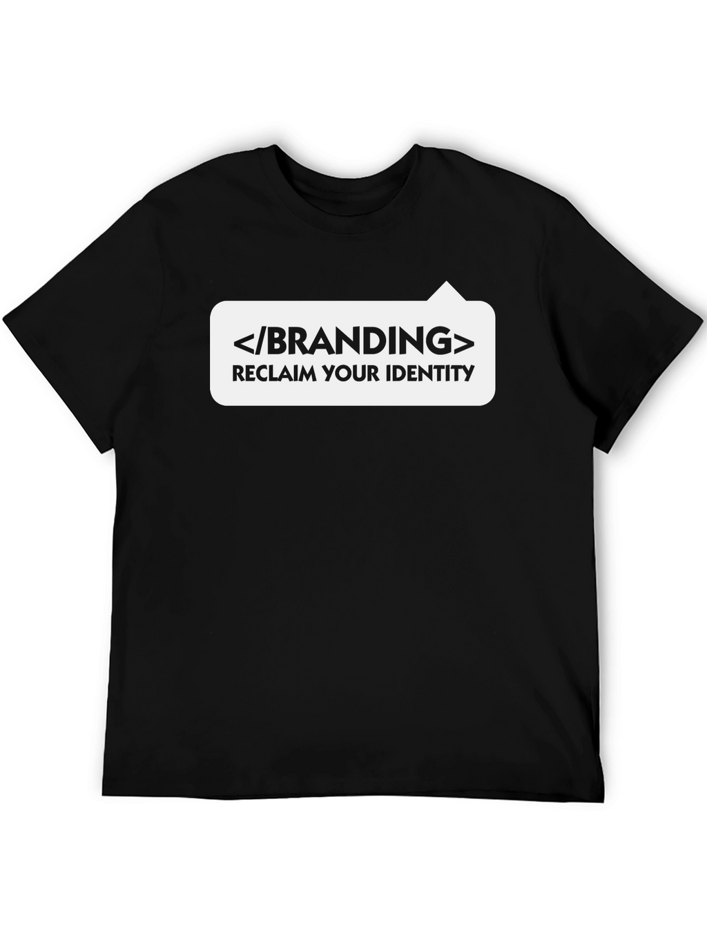 Branding Reclaim Identity Graphic Tee - Black