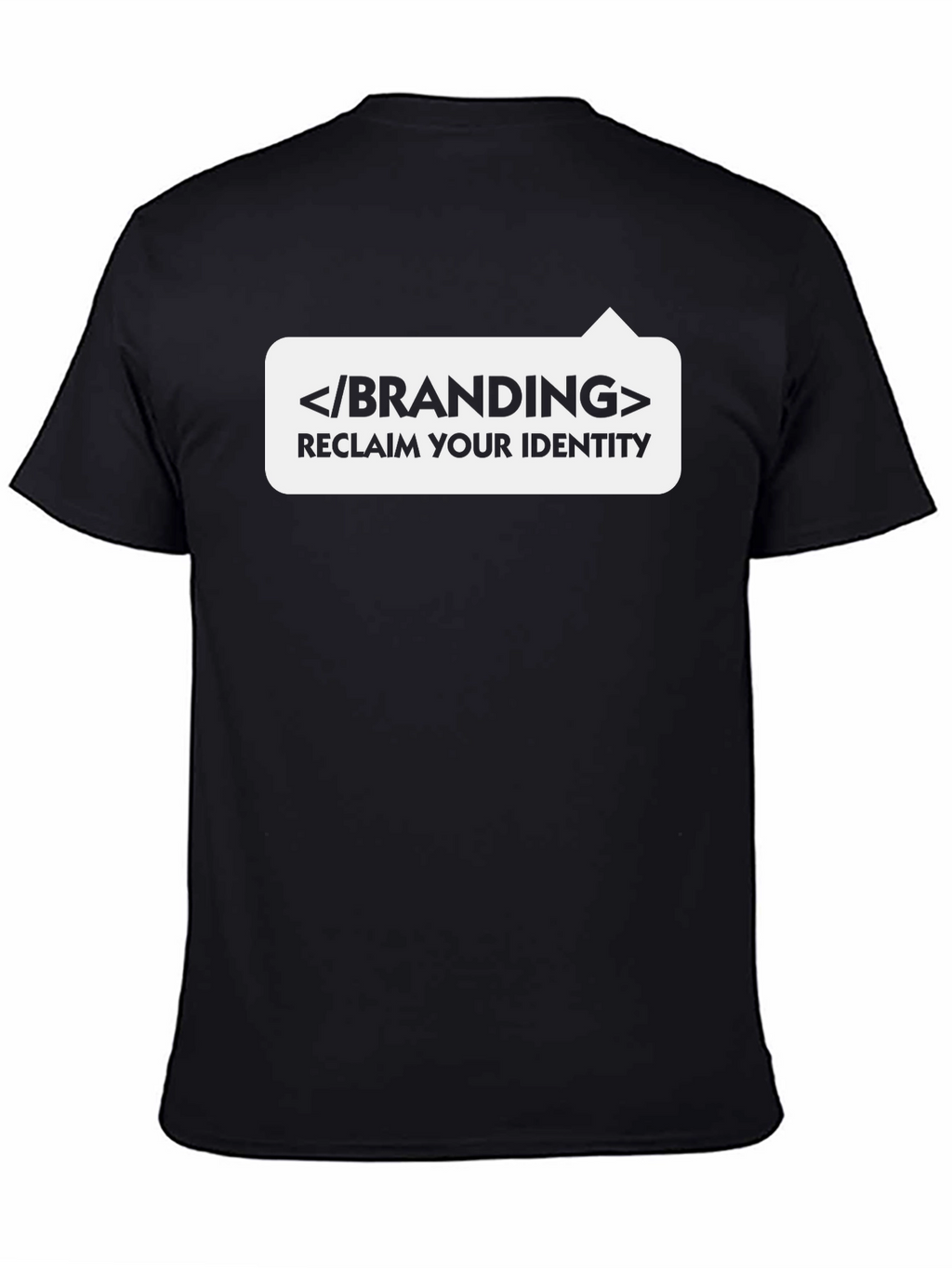 Branding Reclaim Identity Graphic Tee - Black