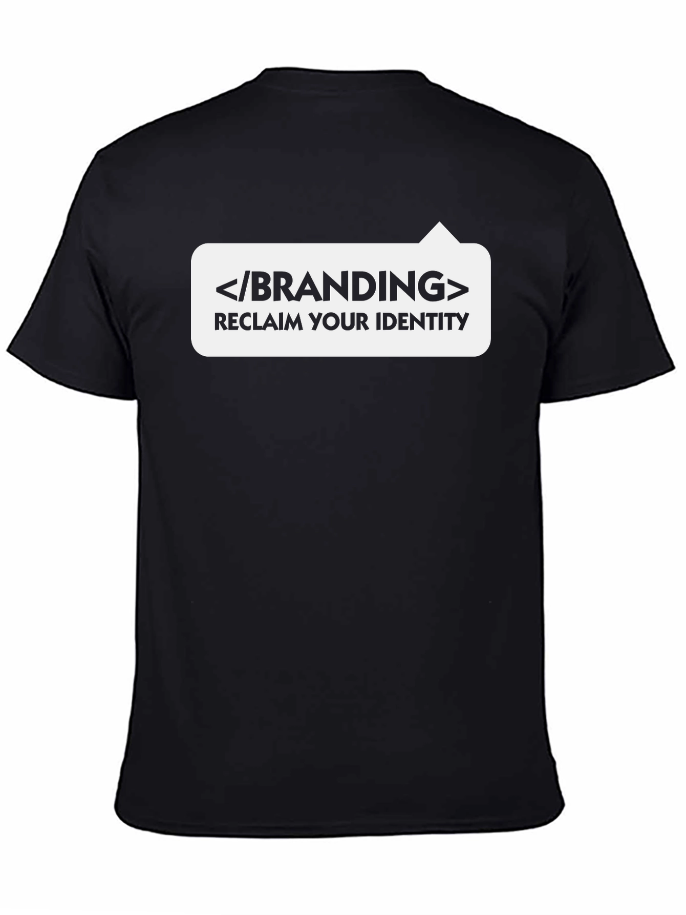 Branding Reclaim Identity Graphic Tee - Black