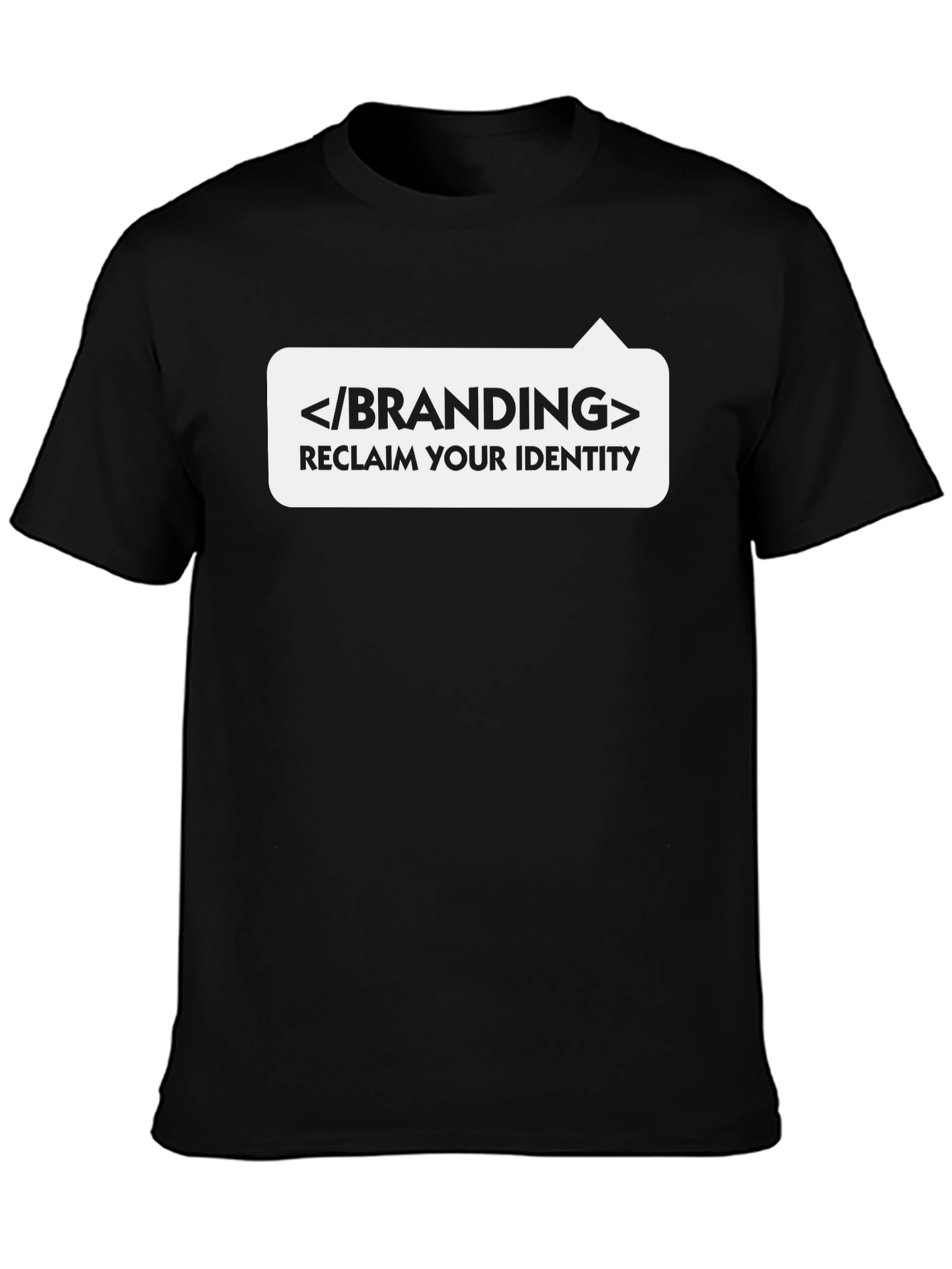 Branding Reclaim Identity Graphic Tee - Black
