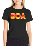 BOA Graphic Black T-Shirt