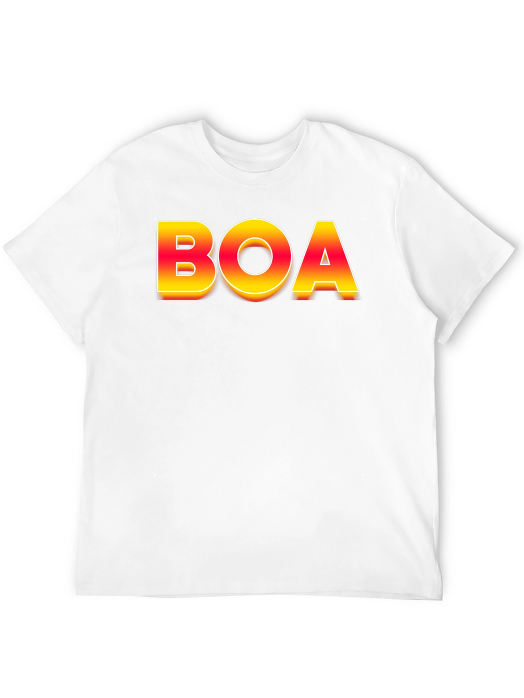 BOA Graphic Black T-Shirt
