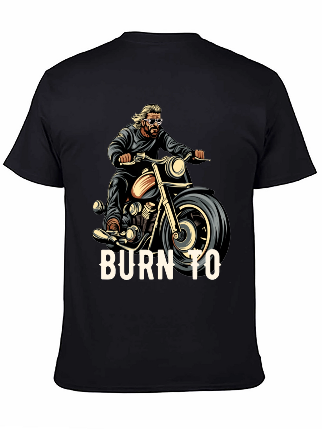 Burn To Ride Graphic T-Shirt