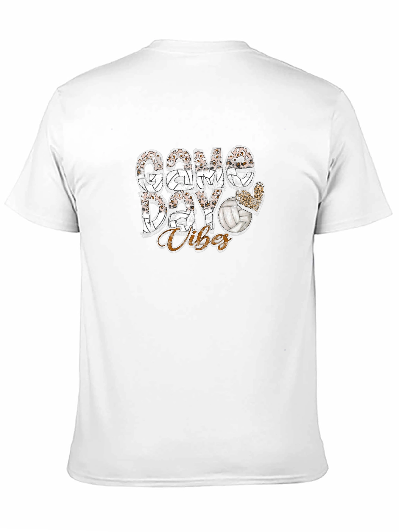 Game Day Vibes Volleyball Graphic Tee