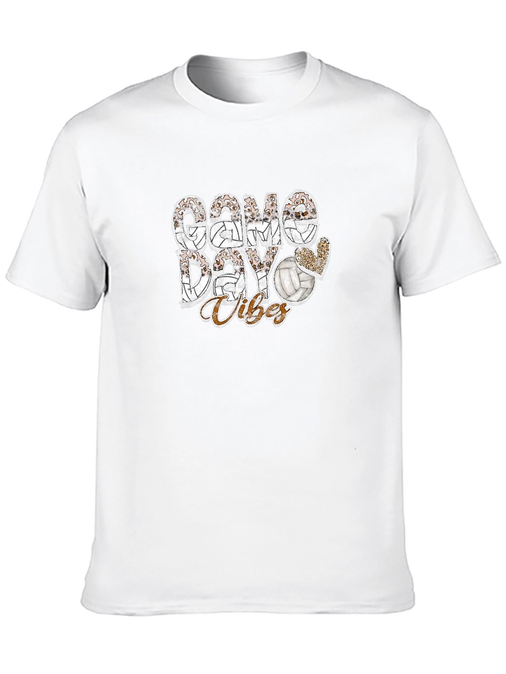 Game Day Vibes Volleyball Graphic Tee
