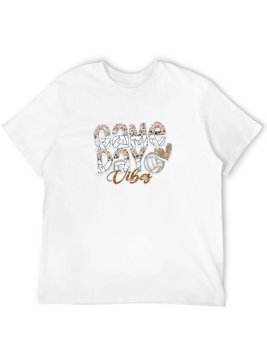 Game Day Vibes Volleyball Graphic Tee