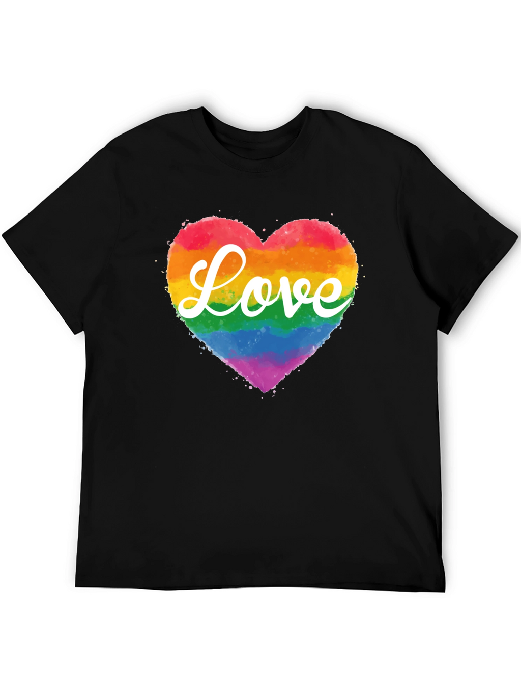 Love Wins T-Shirt Rainbow Heart Tee