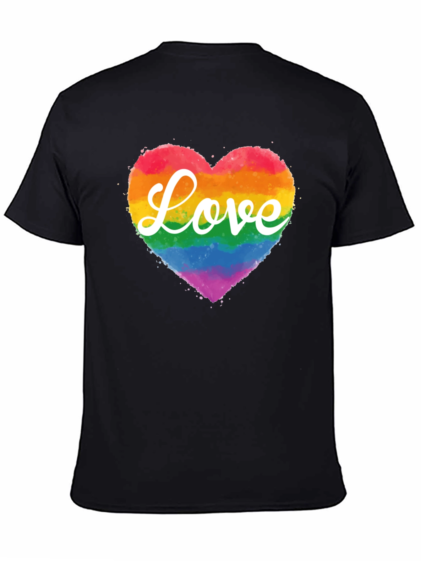 Love Wins T-Shirt Rainbow Heart Tee