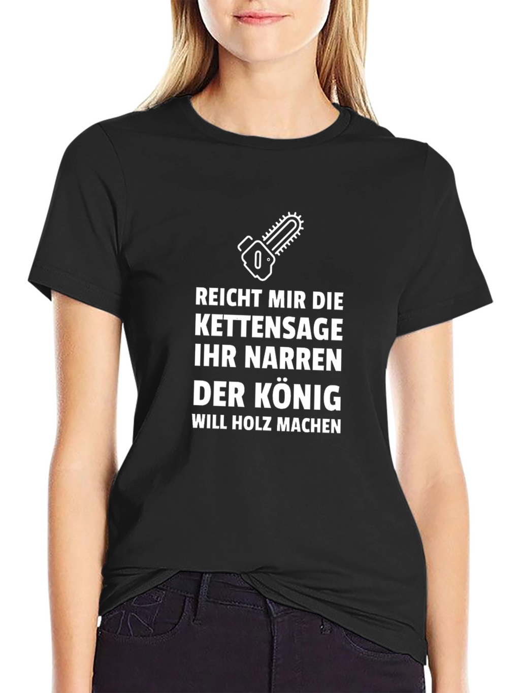 Chainsaw King Humor T-Shirt