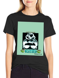Simply Blessed Messy Bun Graphic Tee