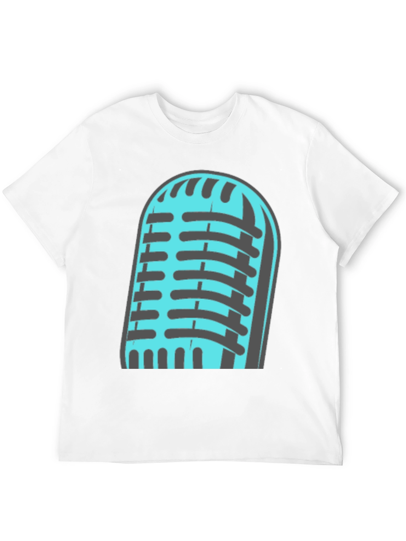 Retro Microphone Graphic T-Shirt