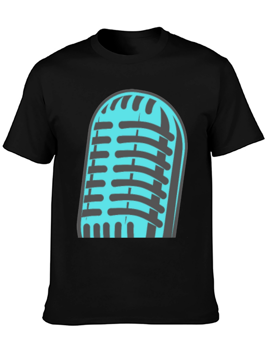Retro Microphone Graphic T-Shirt