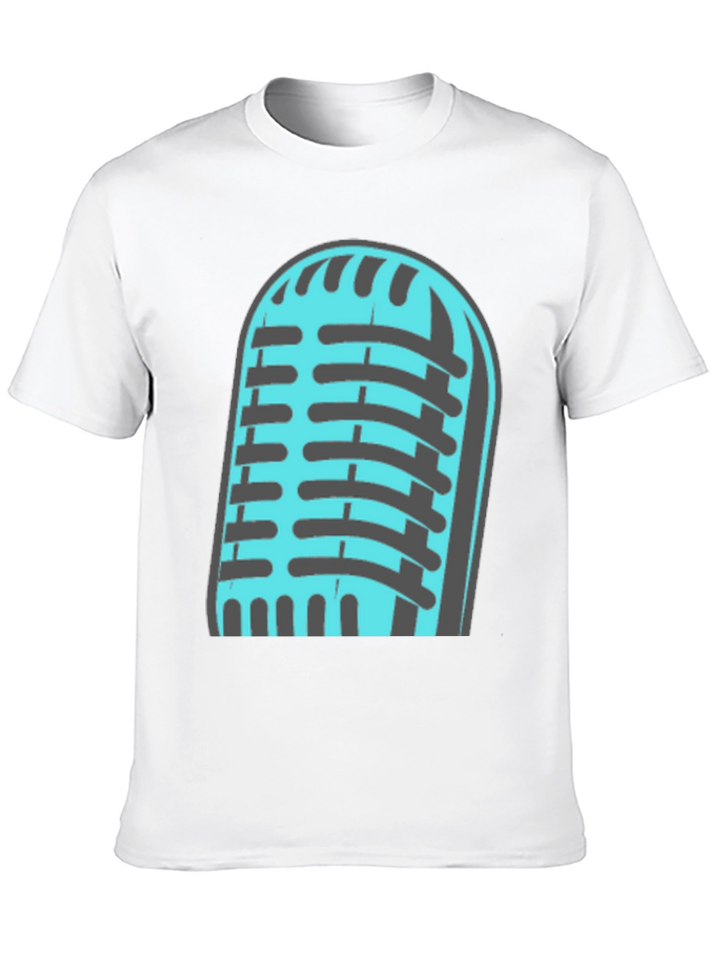 Retro Microphone Graphic T-Shirt