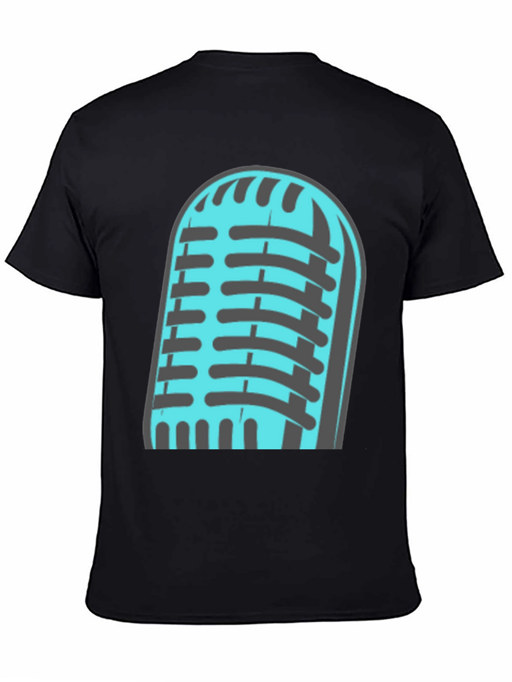 Retro Microphone Graphic T-Shirt