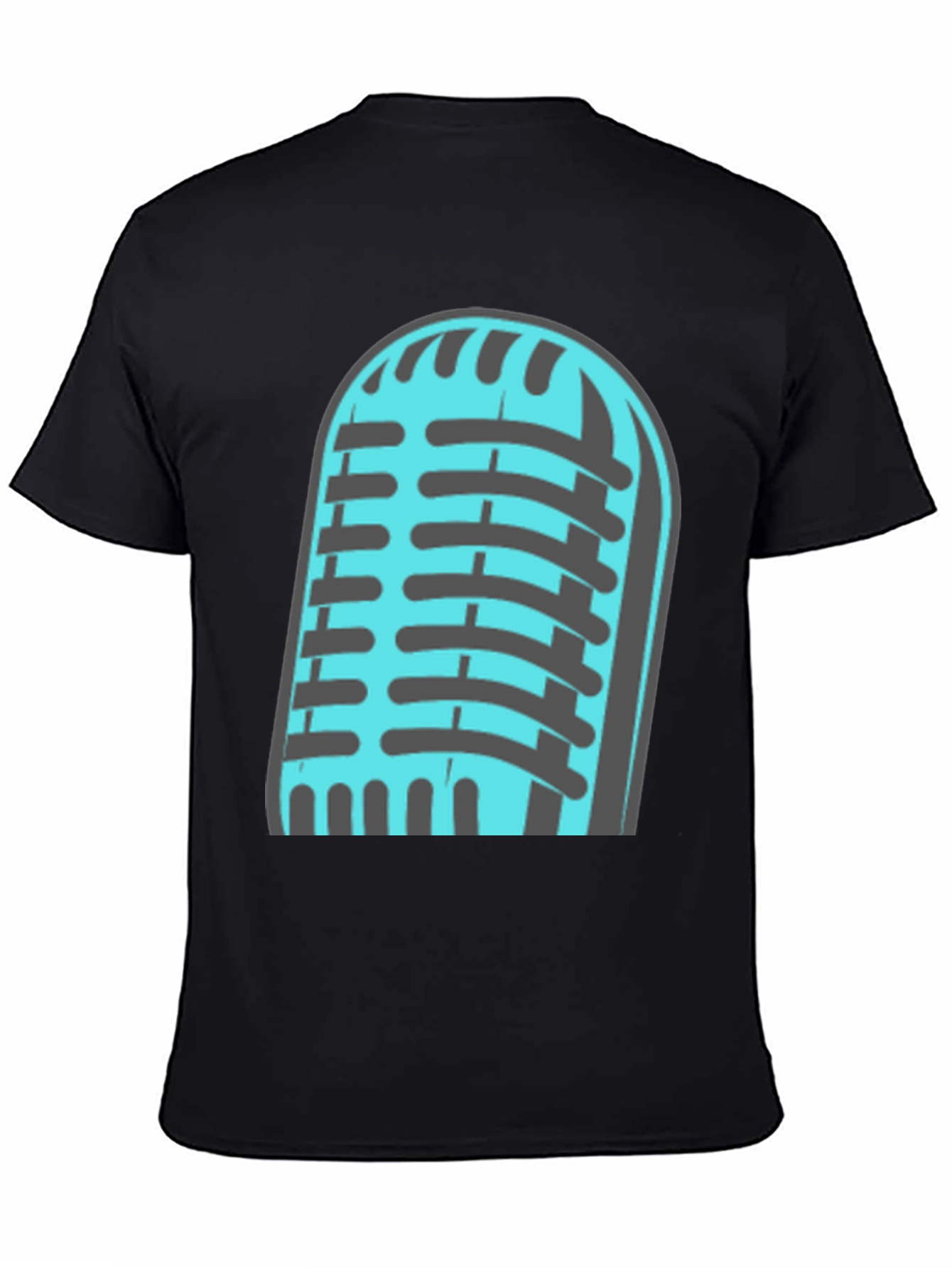 Retro Microphone Graphic T-Shirt