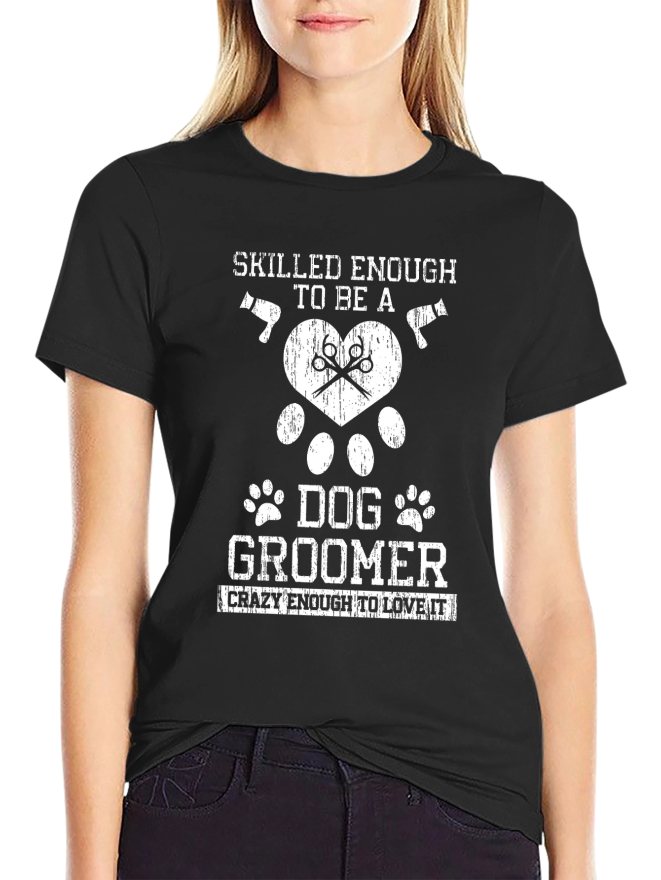 Skilled Enough Dog Groomer T-Shirt