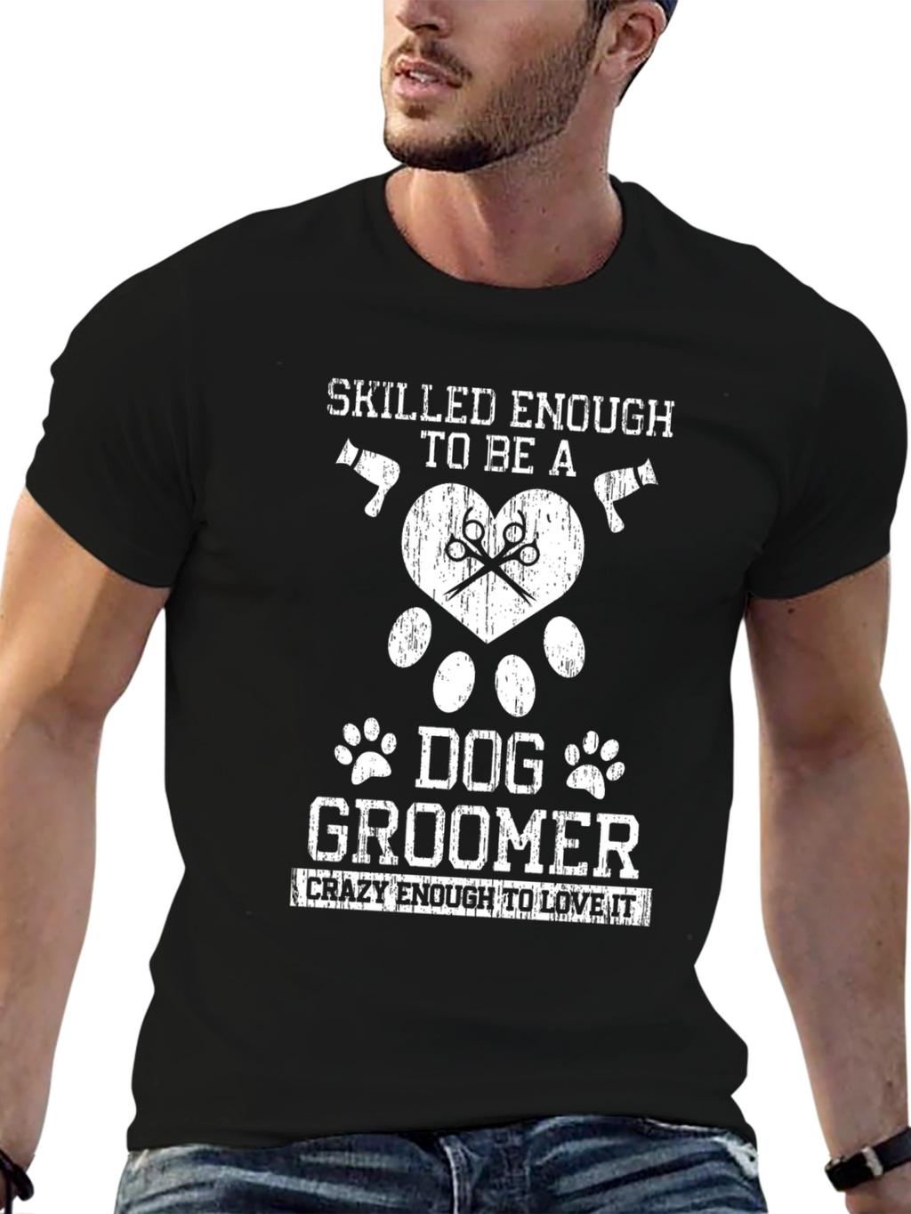 Skilled Enough Dog Groomer T-Shirt