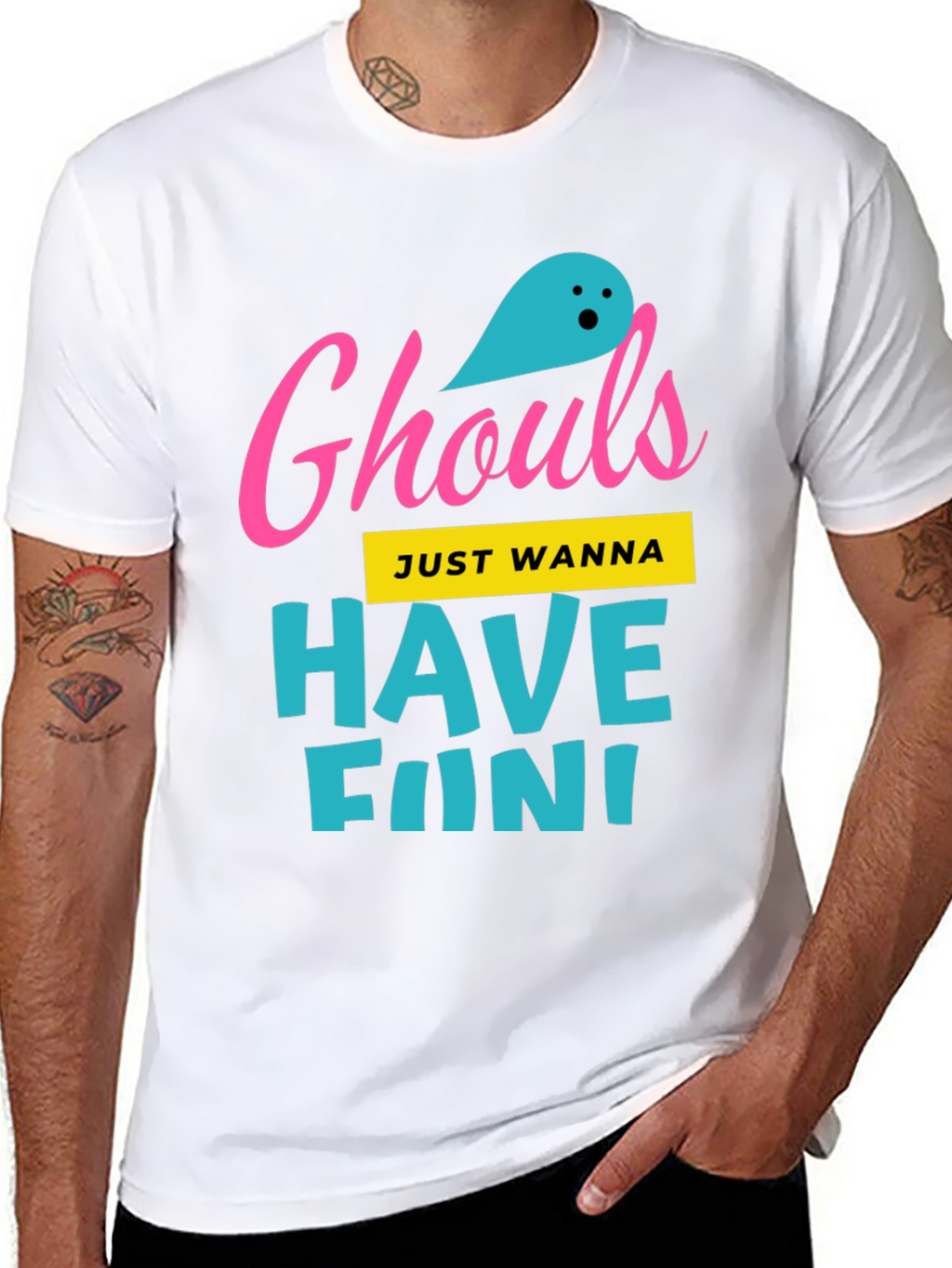 Ghouls Just Wanna Have Fun Graphic Tee
