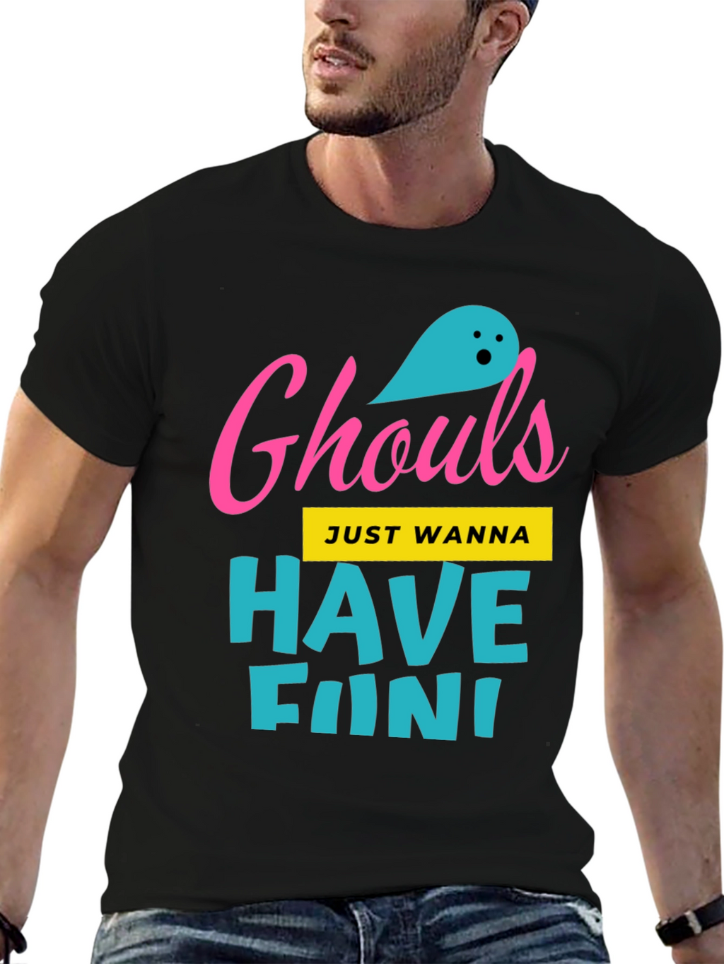 Ghouls Just Wanna Have Fun Graphic Tee