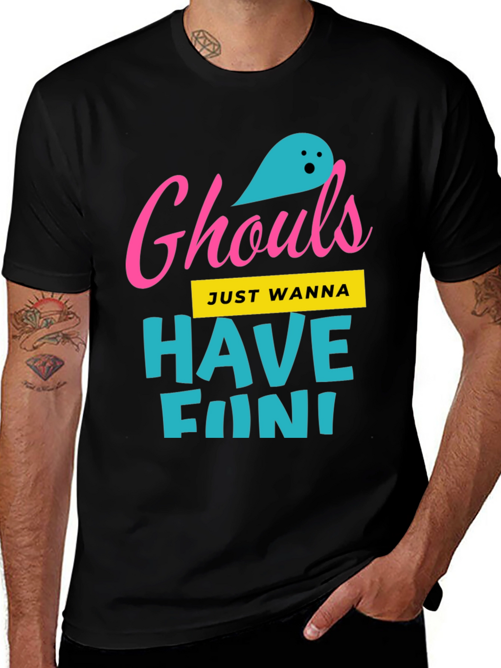 Ghouls Just Wanna Have Fun Graphic Tee