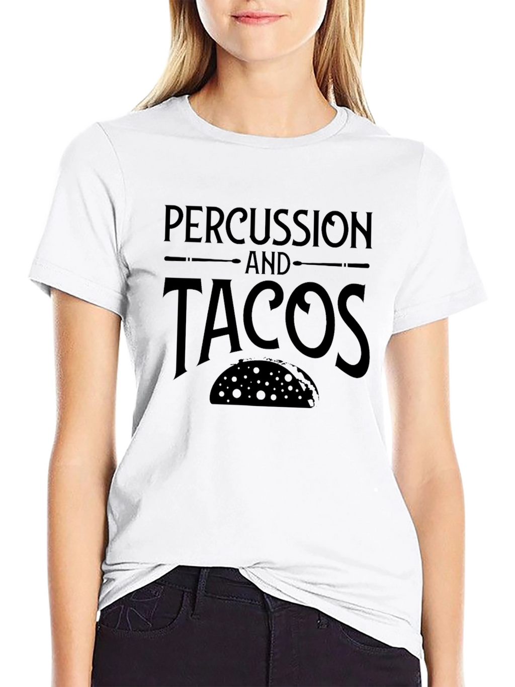 Percussion & Tacos Graphic T-Shirt