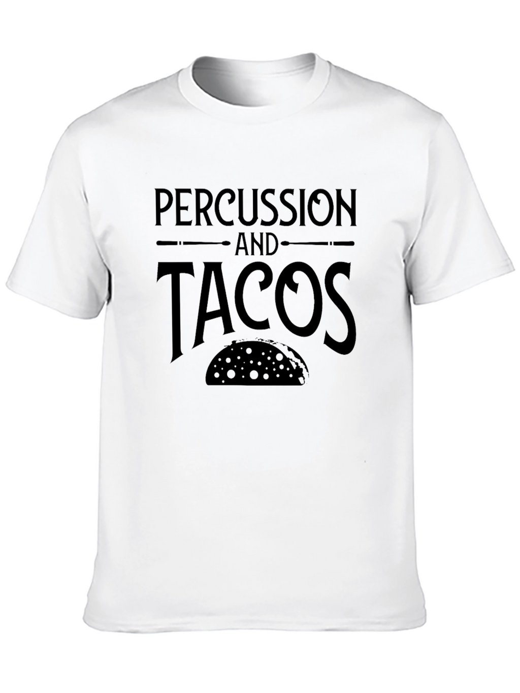 Percussion & Tacos Graphic T-Shirt