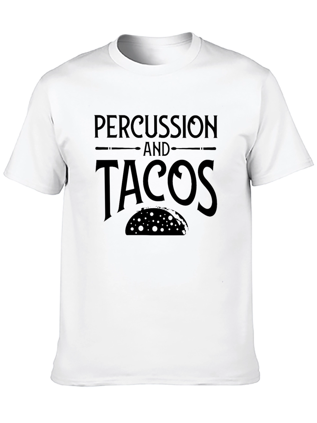 Percussion & Tacos Graphic T-Shirt
