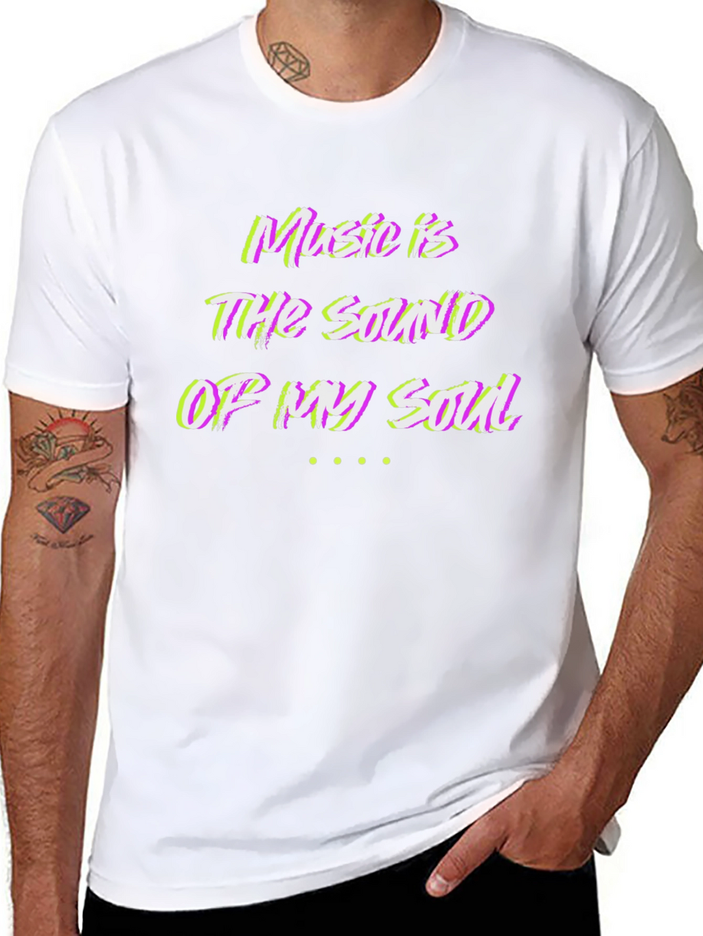 Music is the Sound of My Soul Graphic Tee