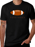 Football Graphic Tee - Classic Sports Design