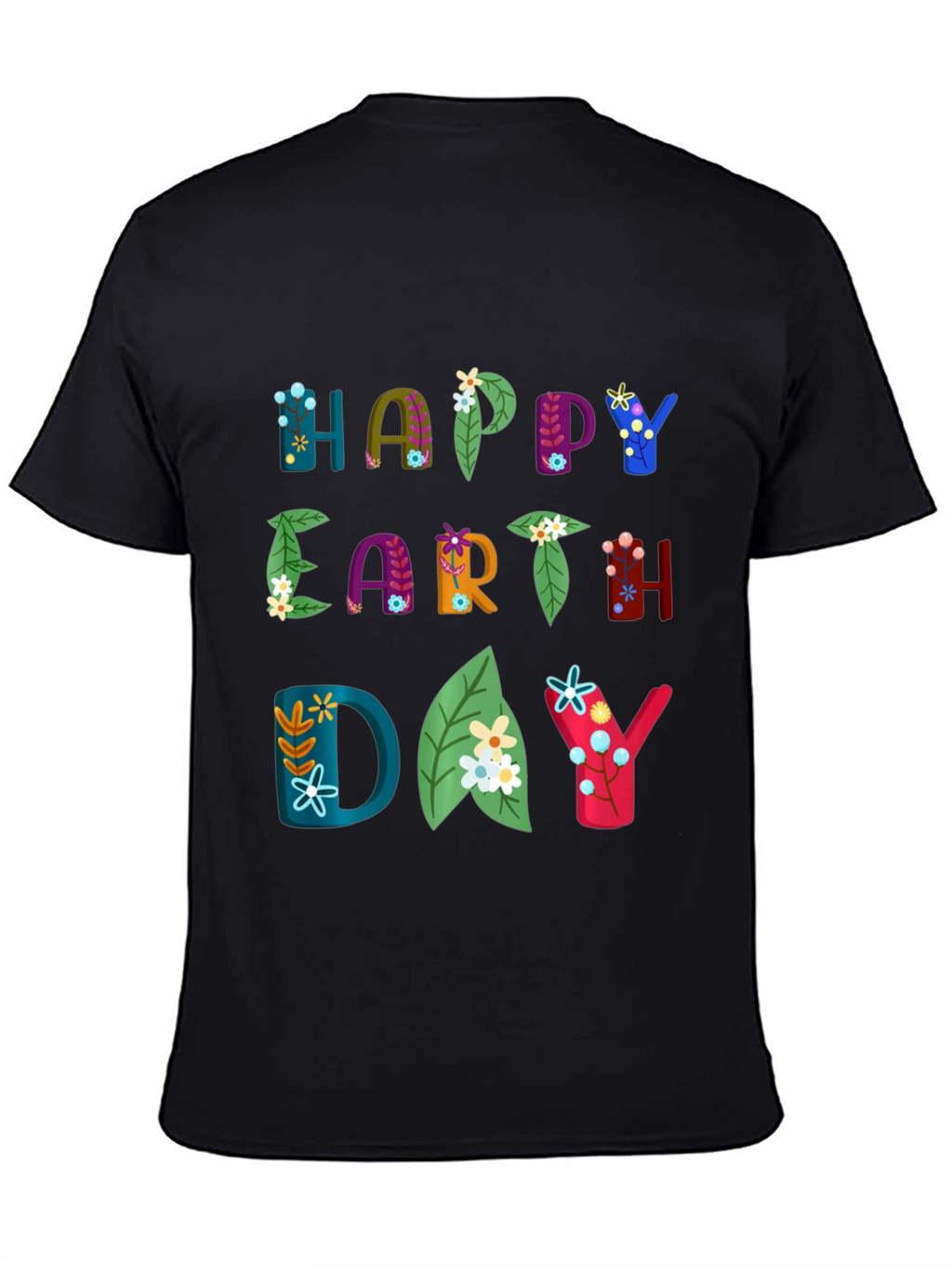 Happy Earth Day Graphic T-Shirt - Eco-Friendly Fashion