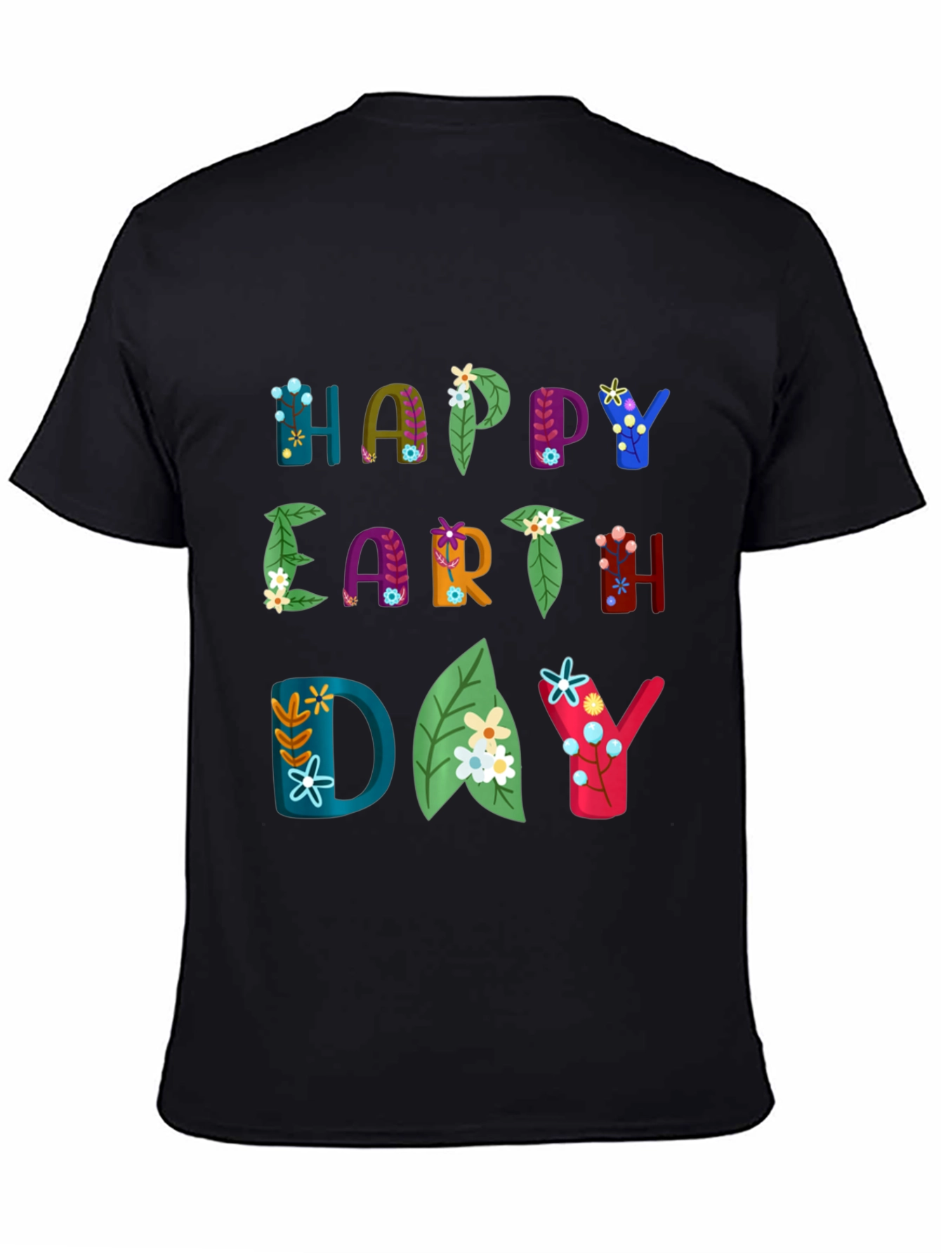 Happy Earth Day Graphic T-Shirt - Eco-Friendly Fashion