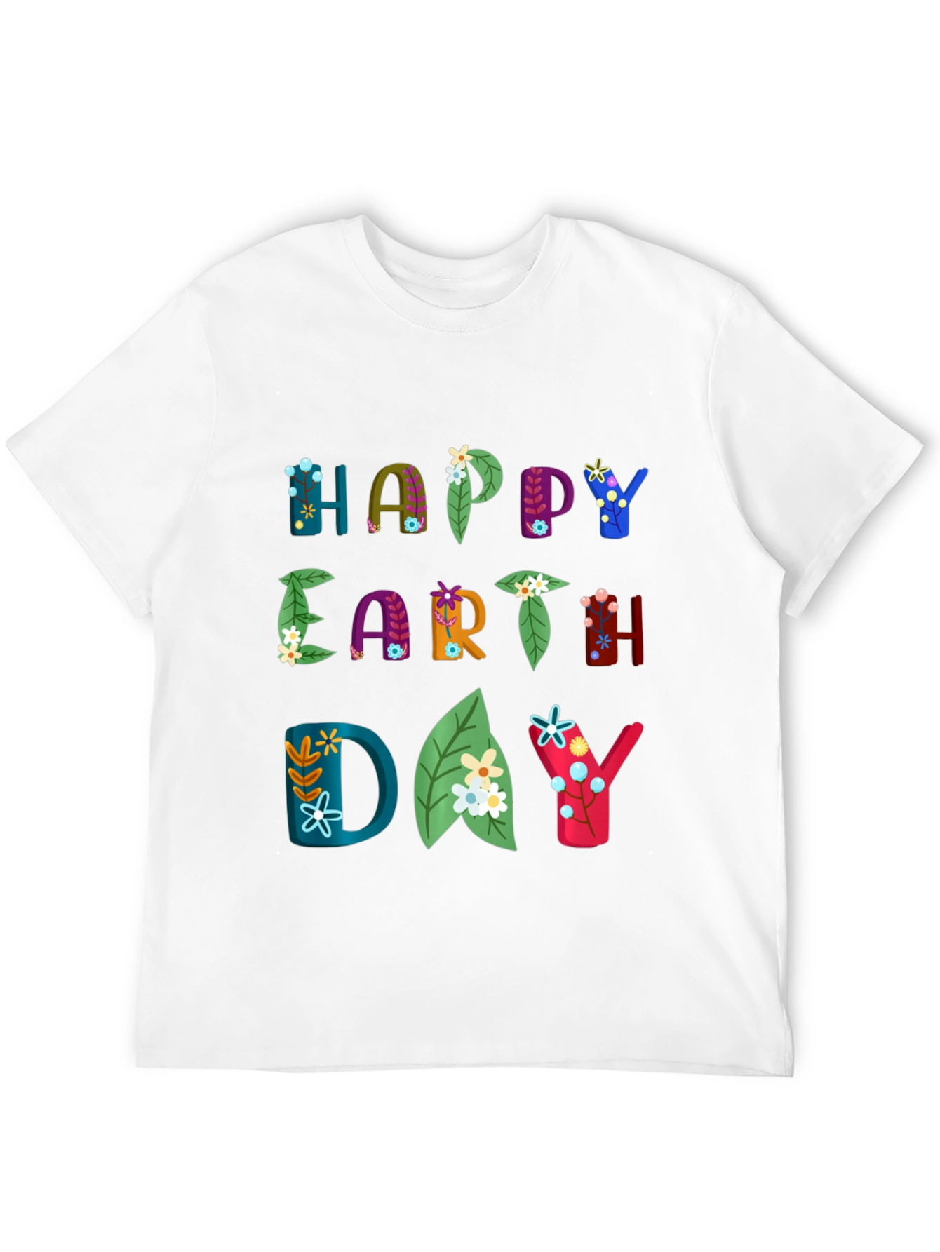 Happy Earth Day Graphic T-Shirt - Eco-Friendly Fashion