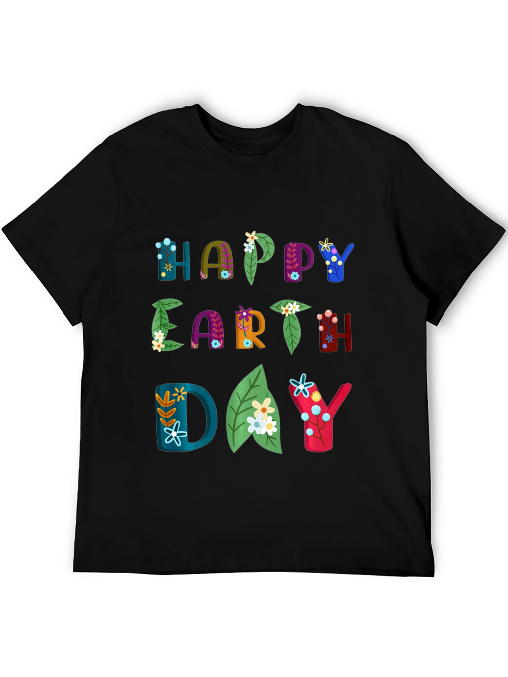 Happy Earth Day Graphic T-Shirt - Eco-Friendly Fashion