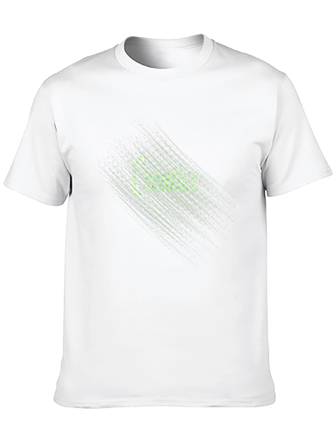Creative Graphic Tee - Unisex Black T-Shirt