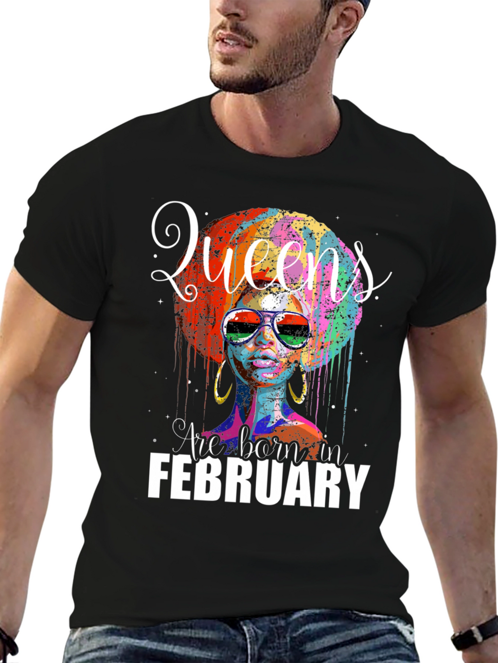 Queens Born in February Graphic Tee