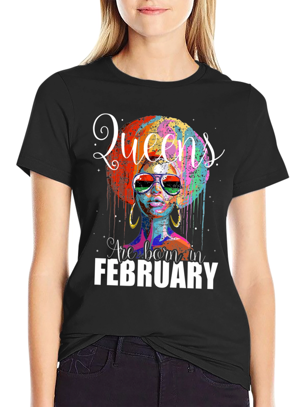 Queens Born in February Graphic Tee