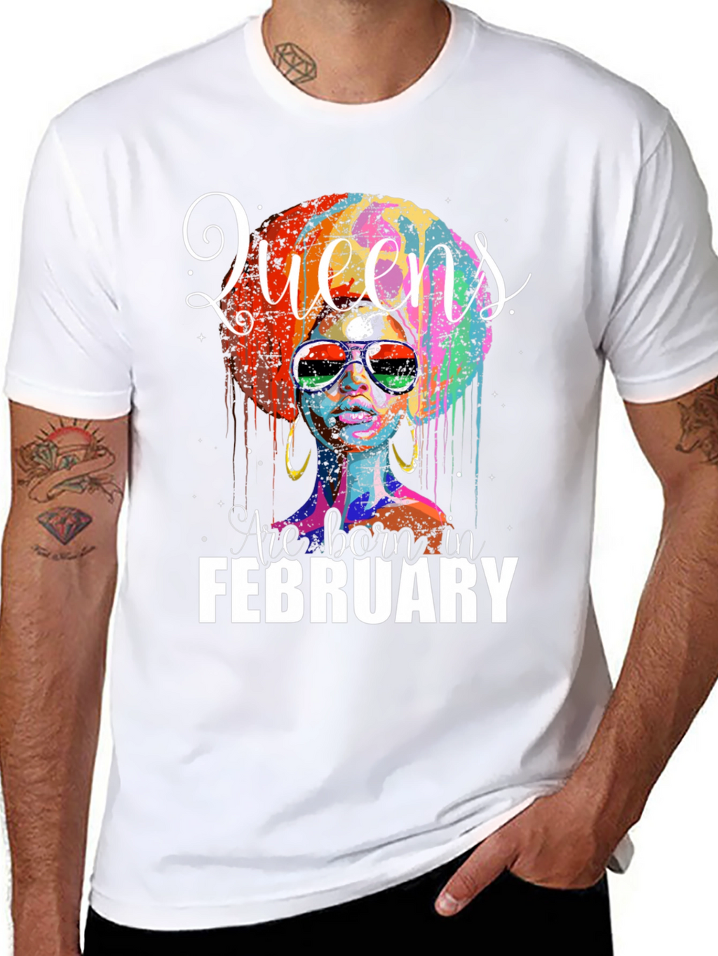 Queens Born in February Graphic Tee