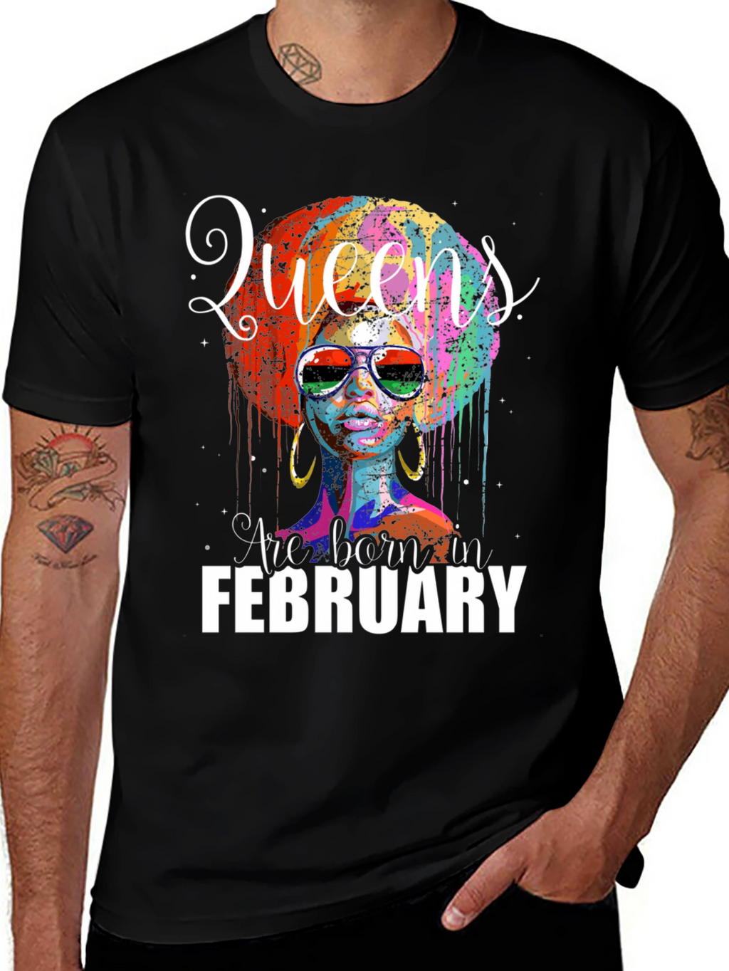 Queens Born in February Graphic Tee