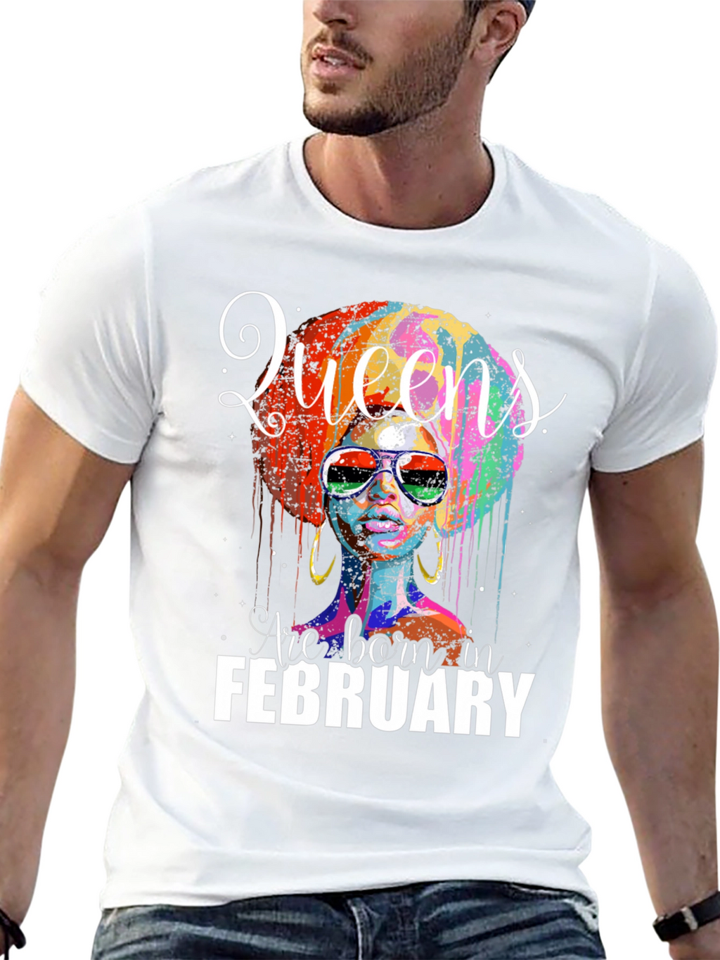 Queens Born in February Graphic Tee