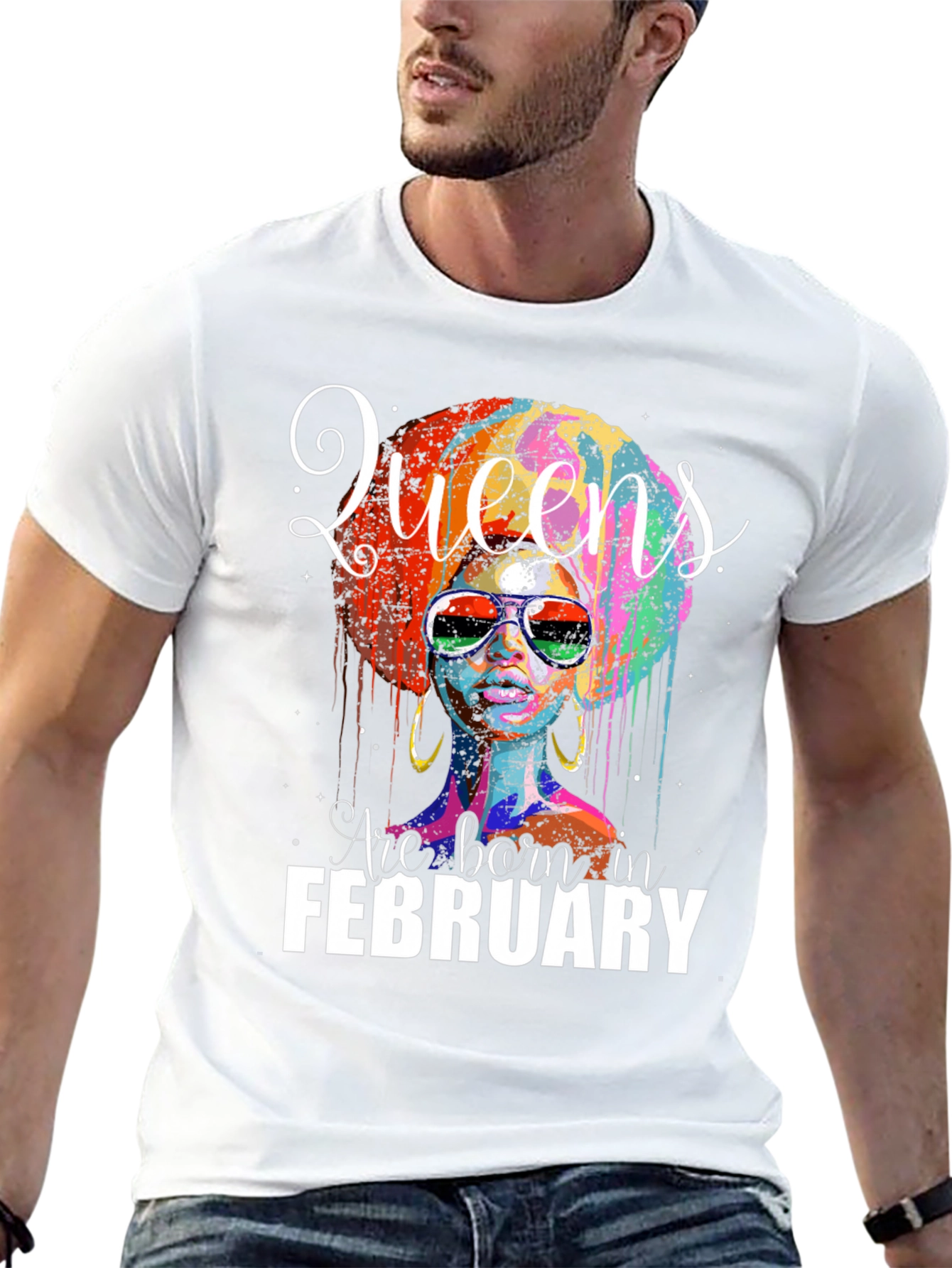 Queens Born in February Graphic Tee