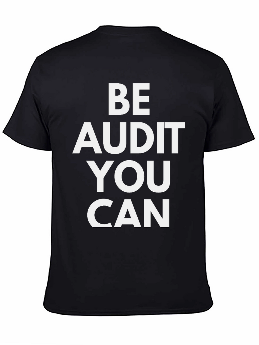 Be Audit You Can T-Shirt - Funny Accountant Tee