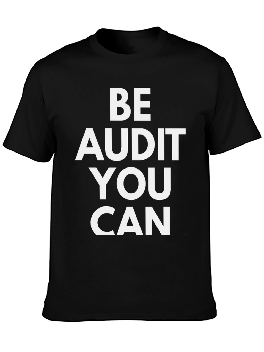 Be Audit You Can T-Shirt - Funny Accountant Tee