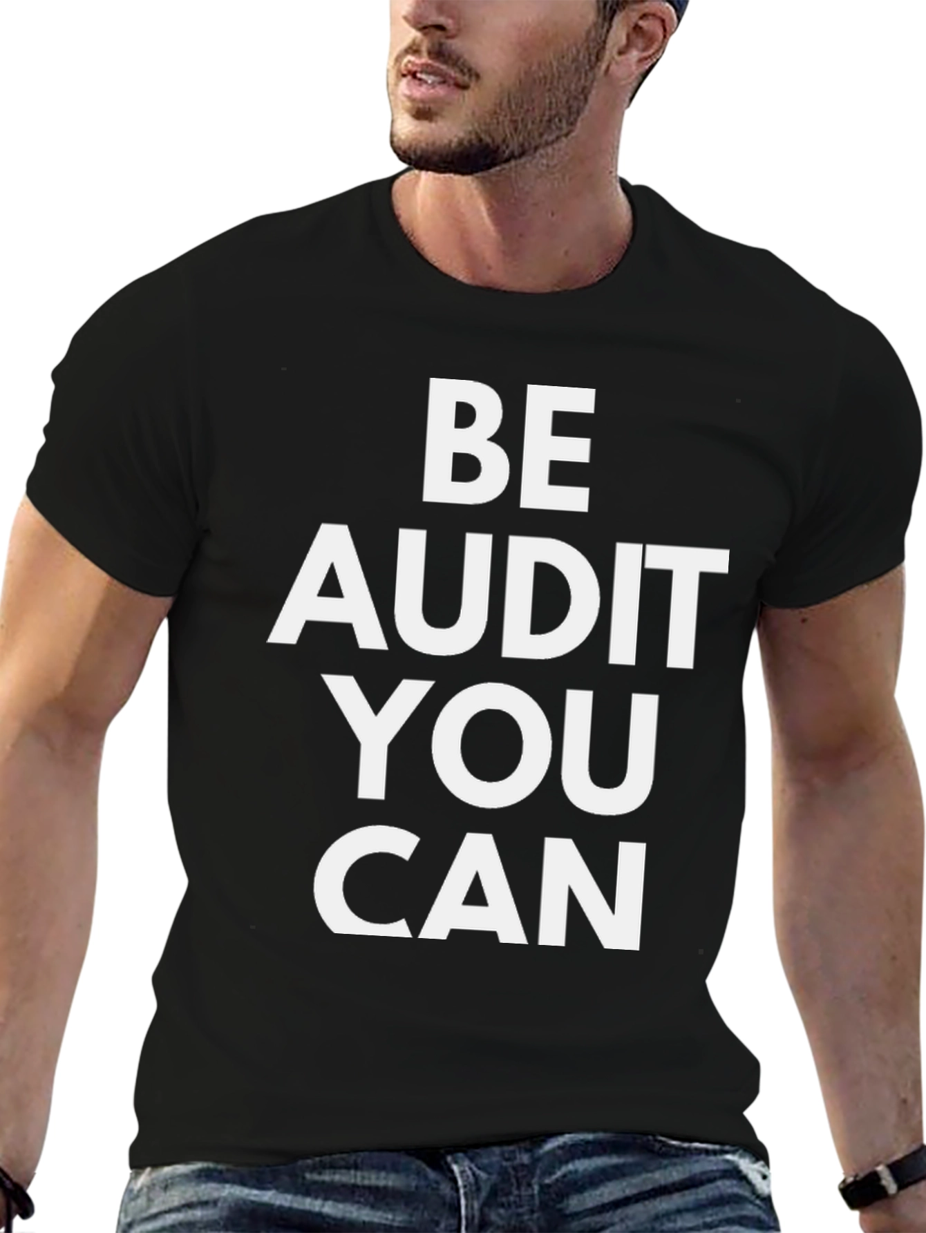Be Audit You Can T-Shirt - Funny Accountant Tee