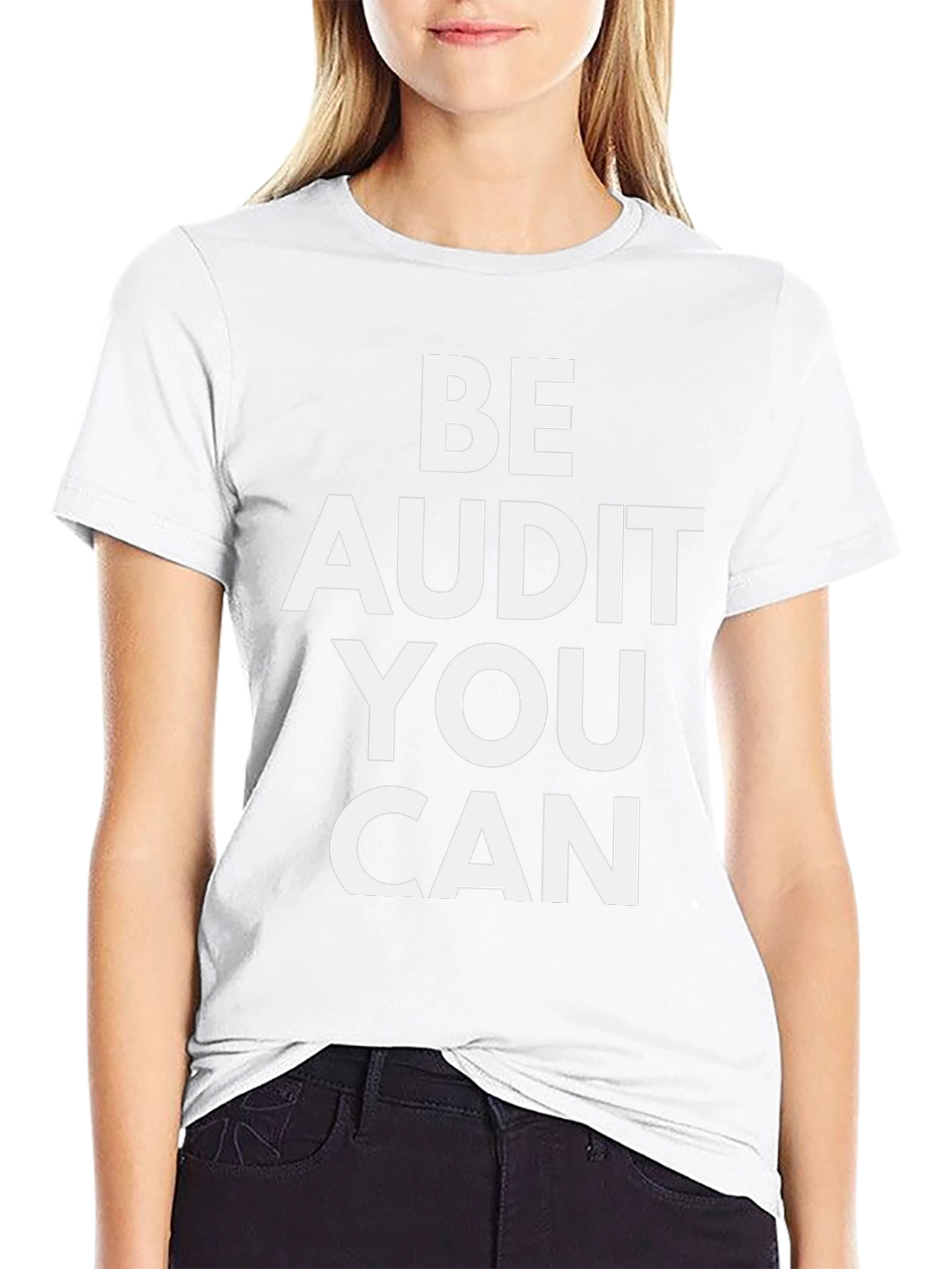 Be Audit You Can T-Shirt - Funny Accountant Tee