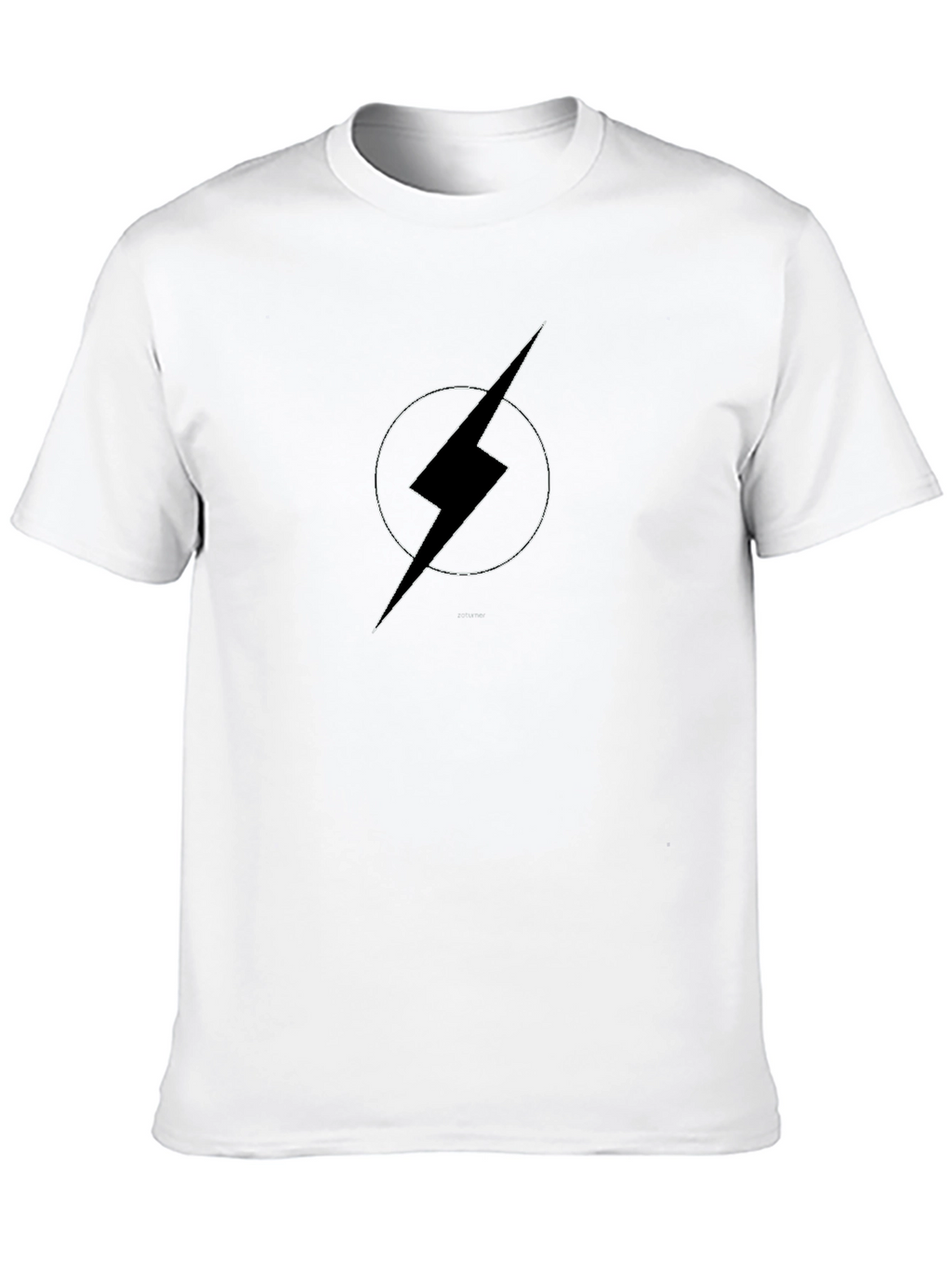 Flash Logo Black T-Shirt