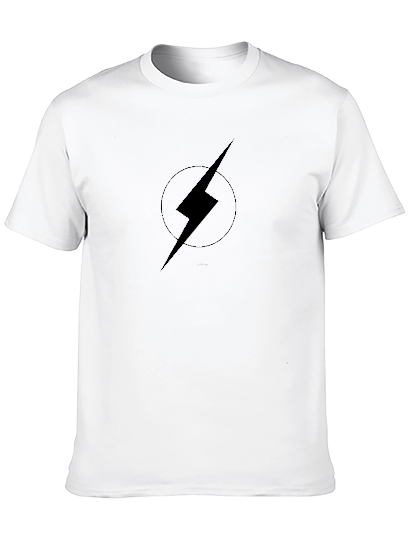 Flash Logo Black T-Shirt